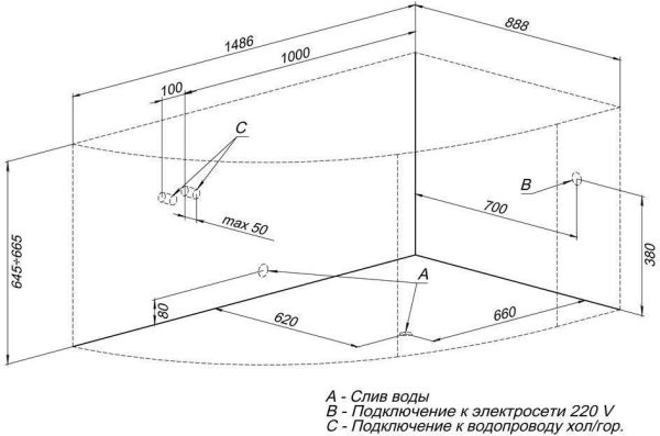 Акриловая ванна Aquanet Graciosa 150x90 R Акриловая ванна Aquanet Graciosa 150x90 R