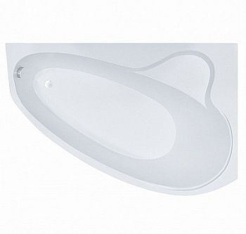 Акриловая ванна Triton Пеарл-шелл 160x104 см левая