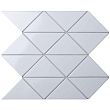Мозаика Homework Mosaic Triangolo White Zip Glossy 26.3x26.3