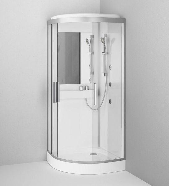 Душевая кабина Am.Pm Like W80C-019-090MTA 90х90 см стекло прозрачное