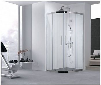 Душевой уголок Aquanet Delta NPE2142 90x90, R550, прозрачное стекло Душевой уголок Aquanet Delta NPE2142 90x90, R550, прозрачное стекло