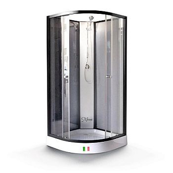 Душевая кабина Maroni Arezzo WLRF-022T 455575 90х90 см стекло тонированное