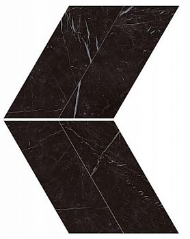 Мозаика Marvel Stone Nero Marquina Chevron Lappato 22.5x22.9