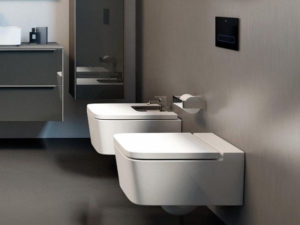 Унитаз подвесной Roca Inspira Square, 346537000 безободковый Унитаз подвесной Roca Inspira Square, 346537000 безободковый