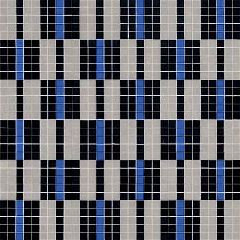 Мозаика Decori 20 Alternance Bleue 64.7x64.7