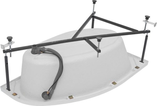 Каркас сварной для акриловой ванны Aquanet Mia140x80 L/R