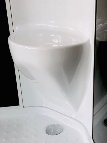 Душевая кабина Royal Bath RB100HK7-BT-CH 100x100 см