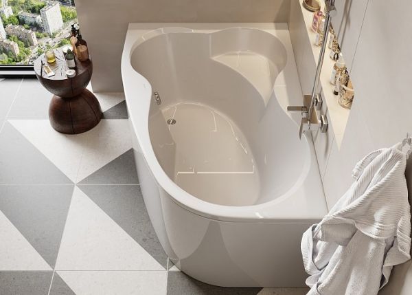 Акриловая ванна Vagnerplast MELITE 160x105 Left Акриловая ванна Vagnerplast MELITE 160x105 Left