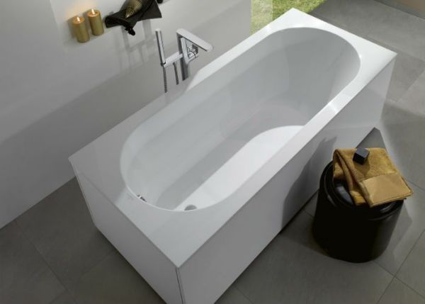 Квариловая ванна Villeroy & Boch Oberon 170x75 см UBQ170OBE2V-01 Квариловая ванна Villeroy & Boch Oberon 170x75 см UBQ170OBE2V-01
