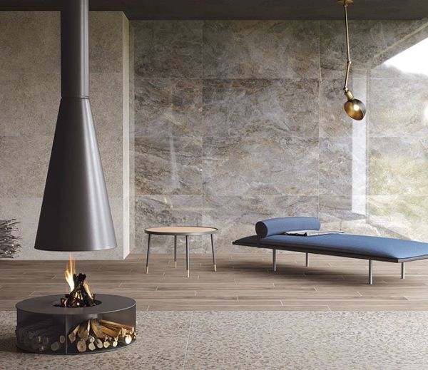 Керамогранит Marble-X Бреча Капрайа Белый Лаппато Ректификат 30х60