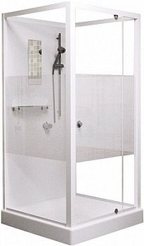 Душевая кабина RGW Andaman OLB-207 90 см, профиль белый