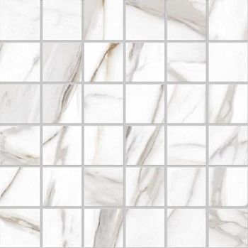 Mosaico 5x5 Calacatta Gold Canova Naturale 30x30