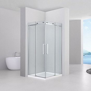 Душевой уголок Black&White Stellar Wind S202 80x120 см