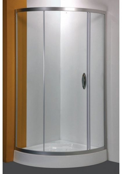Душевой уголок Am.Pm Bliss L Solo Slide W53G-315-090MG64 90x90 см стекло прозрачное