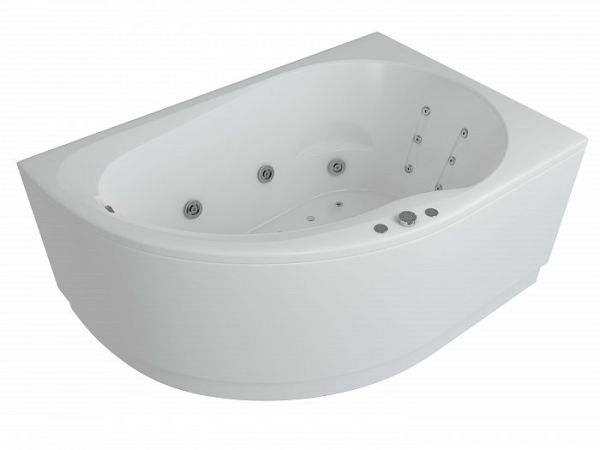 Акриловая ванна Aquatek Вирго 150 см R на сборно-разборном каркасе