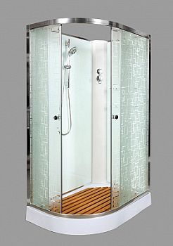 Душевая кабина Deto ЕМ1511 R N без крыши