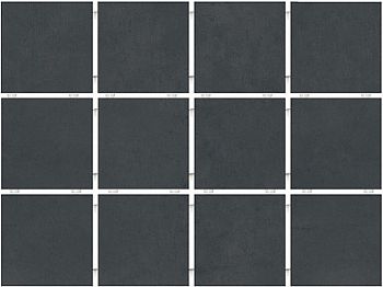 Плитка Амальфи черный 9,9x9,9