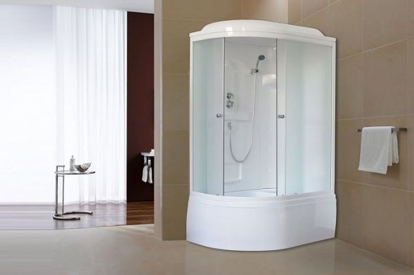 Душевая кабина Royal Bath 8120BK1-M матовое правая