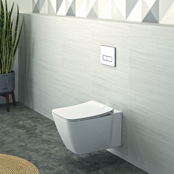 Комплект Ideal Standard Prosys Strada Ii с подвесным унитазом и инсталляцией E387001 Комплект Ideal Standard Prosys Strada Ii с подвесным унитазом и инсталляцией E387001