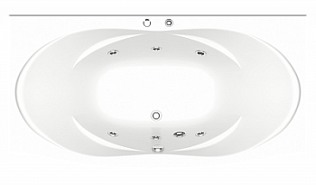 Гидромассажная ванна Bas Фиеста 194х100,5