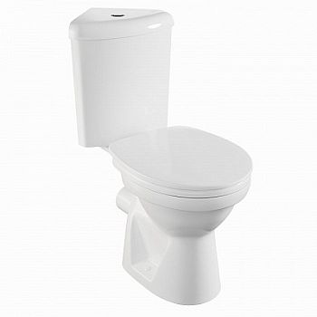 Унитаз-компакт Norm Wenkel 9854B099-7200 напольный угловой, с сиденьем микролифт