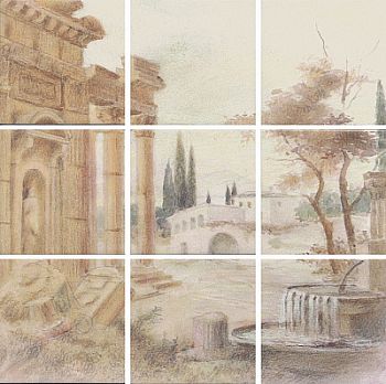 Панно Амальфи 29,7х29,7