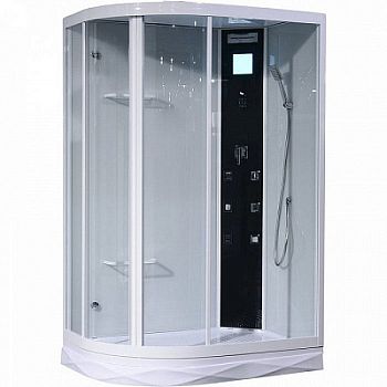 Душевая кабина Orans SR-86155 AR 130х90 см правая с поддоном высотой 15 см