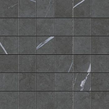 Imperial Black Mosaico 30x30