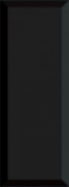 Плитка Вилланелла черный грань 15х40