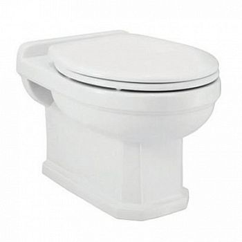 Унитаз подвесной Jaquar Queen's QNS-WHT-7951 с крышкой сиденьем дюропласт Soft Close