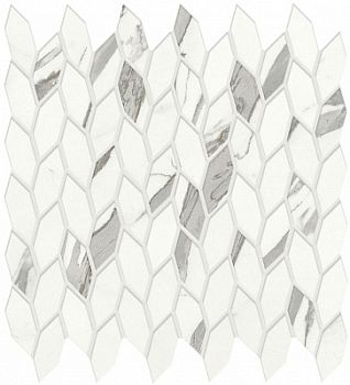 Мозаика Marvel Shine Statuario Supremo Mosaico Twist Silk 30.5x30.5