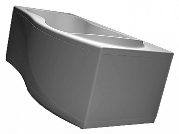 Акриловая ванна Aquanet Borneo 170х90 правая