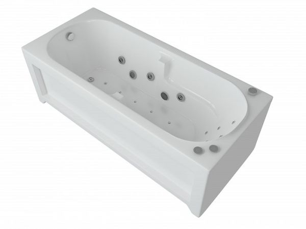 Акриловая ванна Aquatek Лея 170 см на сборно-разборном каркасе