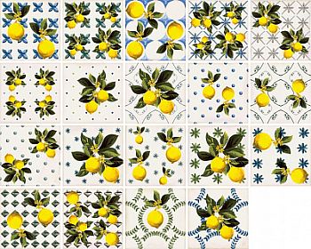 Декор Vita Giardino Bianco Mix Luc 20x20