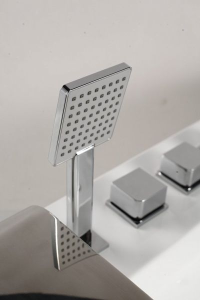 Акриловая ванна Orans OLS-BT65105-L 180х120 см левая с гидромассажем