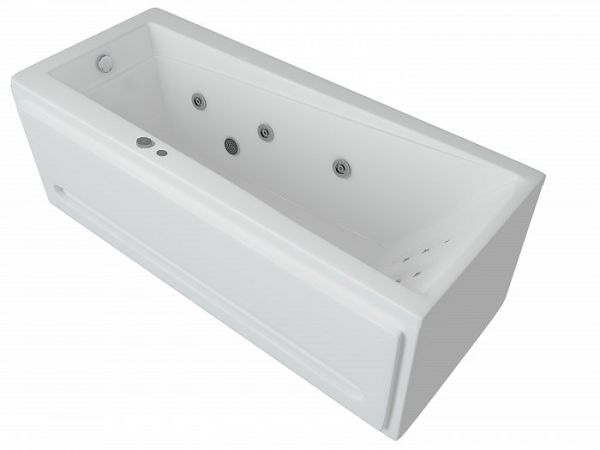 Акриловая ванна Aquatek Либра 150 см на сборно-разборном каркасе