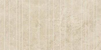 Marvel Travertine Pearl Cross Chiselled Urban Grid 29.5x60