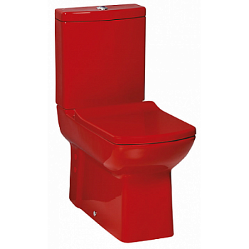 Унитаз-компакт Creavit Lara LR360-11KI00E-0000 к стене, красный