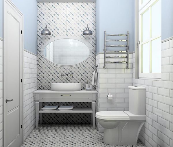 Плитка Аккорд серый грань 8,5х28,5