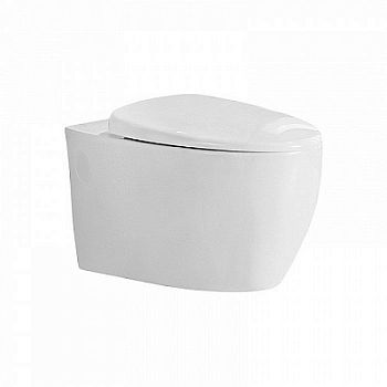 Унитаз подвесной Jaquar Vignette VGS-WHT-81953 с крышкой сиденьем микролифт