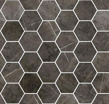 Amani Grey Mosaico Esagoni Levigato 30x30