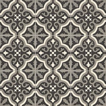 Декор Florentine Centro Black 20x20