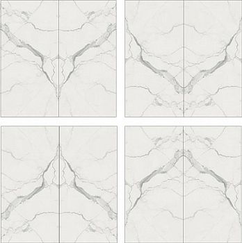 Панно I Classici Statuario Open Book A B Glossy 320x320