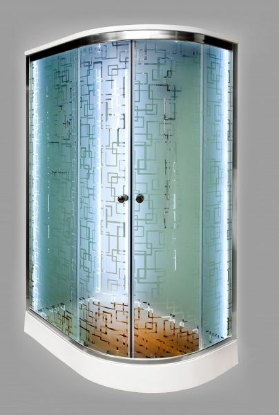 Душевая кабина Deto ЕМ1512 L LED