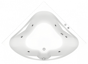 Гидромассажная ванна Bas Империал 150х150