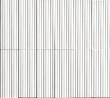 Bianco Strutt Pleat 3D Lux 7.5x20