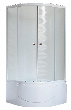 Душевой уголок Royal Bath 100BK-C матовое