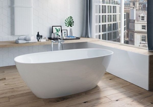 Ванна из искусственного камня Stonex® Roca Ariana 165х75 см, 248470000 Ванна из искусственного камня Stonex® Roca Ariana 165х75 см, 248470000