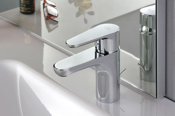 Смеситель для раковины БЕЗ д/к, Хром