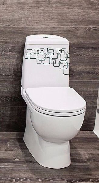 Унитаз-компакт Sanita luxe Best Bubbles сиденье дюропласт soft close Унитаз-компакт Sanita luxe Best Bubbles сиденье дюропласт soft close